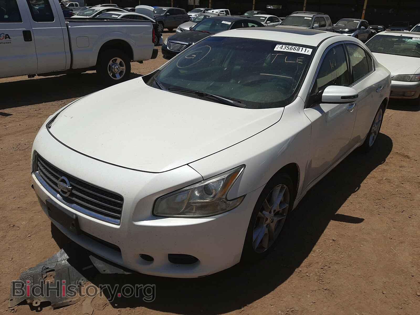 2011 NISSAN MAXIMA - VIN: 1N4AA5AP2BC843537 - Фото 2