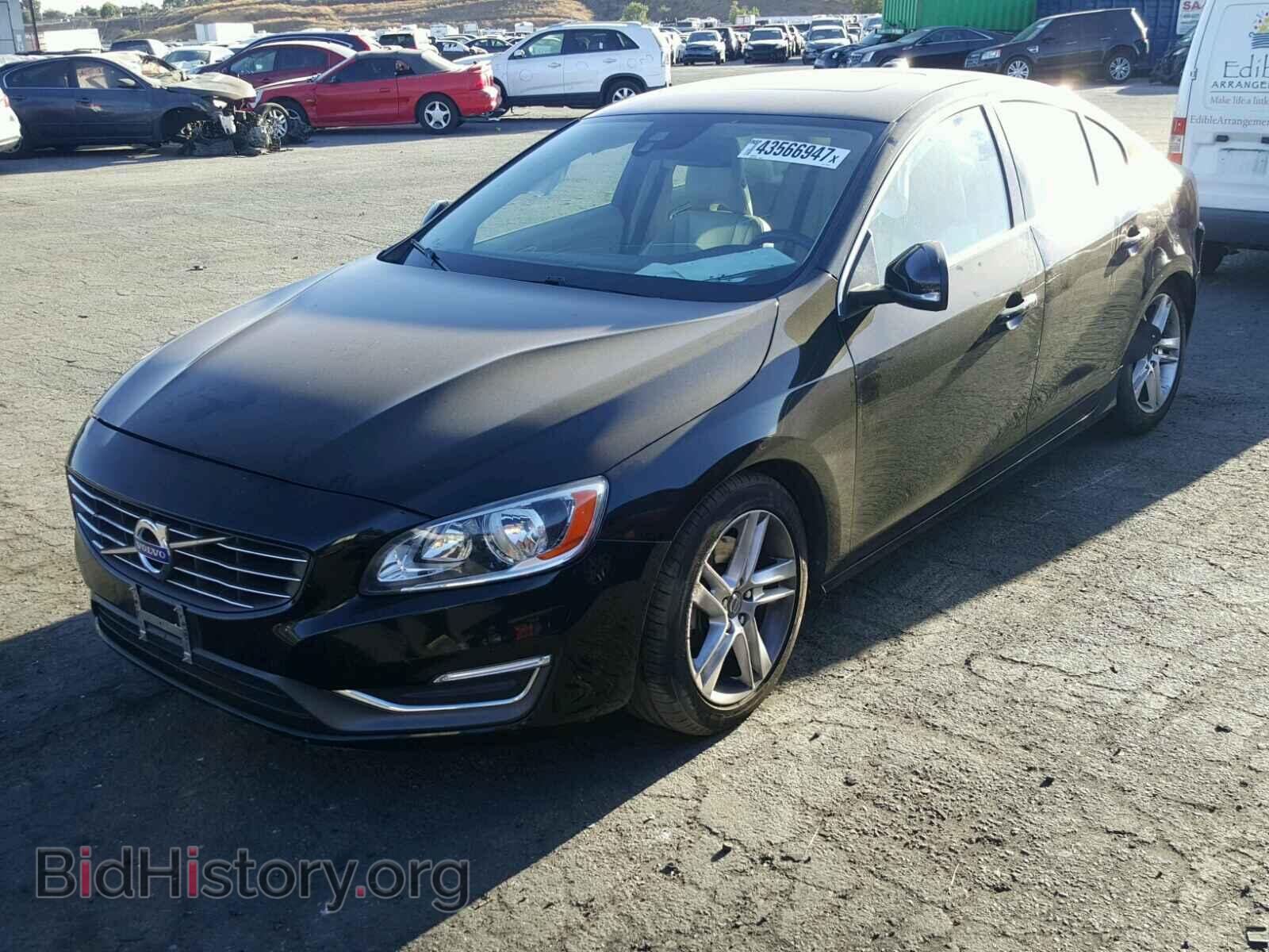 2014 VOLVO S60 - VIN: YV1612FS4E1290217 - Фото 2