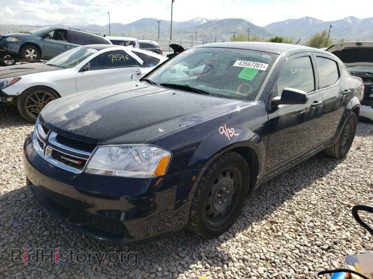 2012 DODGE AVENGER - VIN: 1C3CDZAG2CN327562 - Фото 2