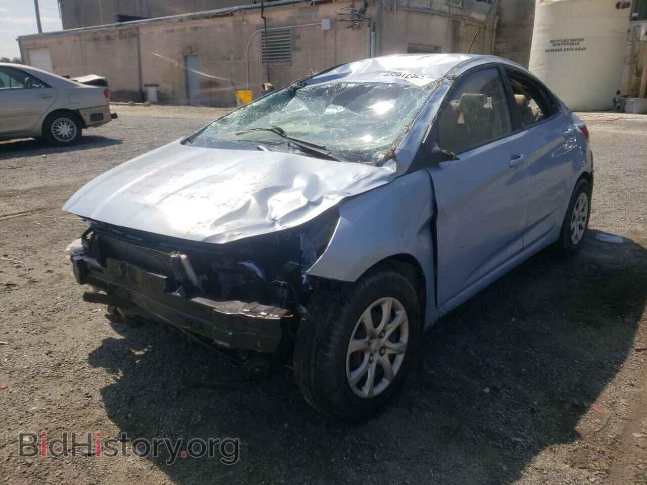2014 HYUNDAI ACCENT - VIN: KMHCT4AE0EU606237 - Фото 2