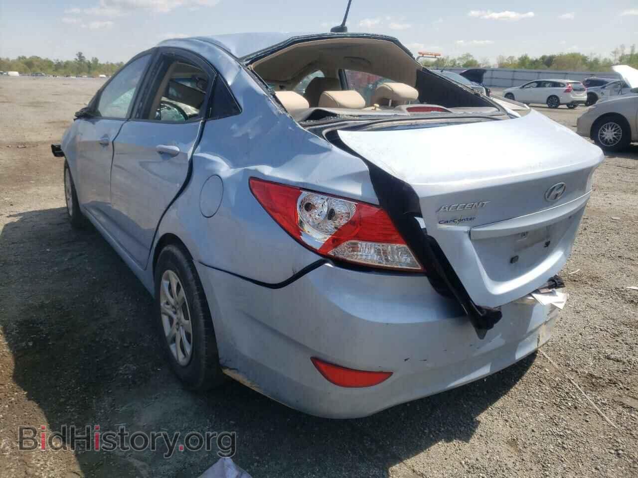 2014 HYUNDAI ACCENT - VIN: KMHCT4AE0EU606237 - Фото 3