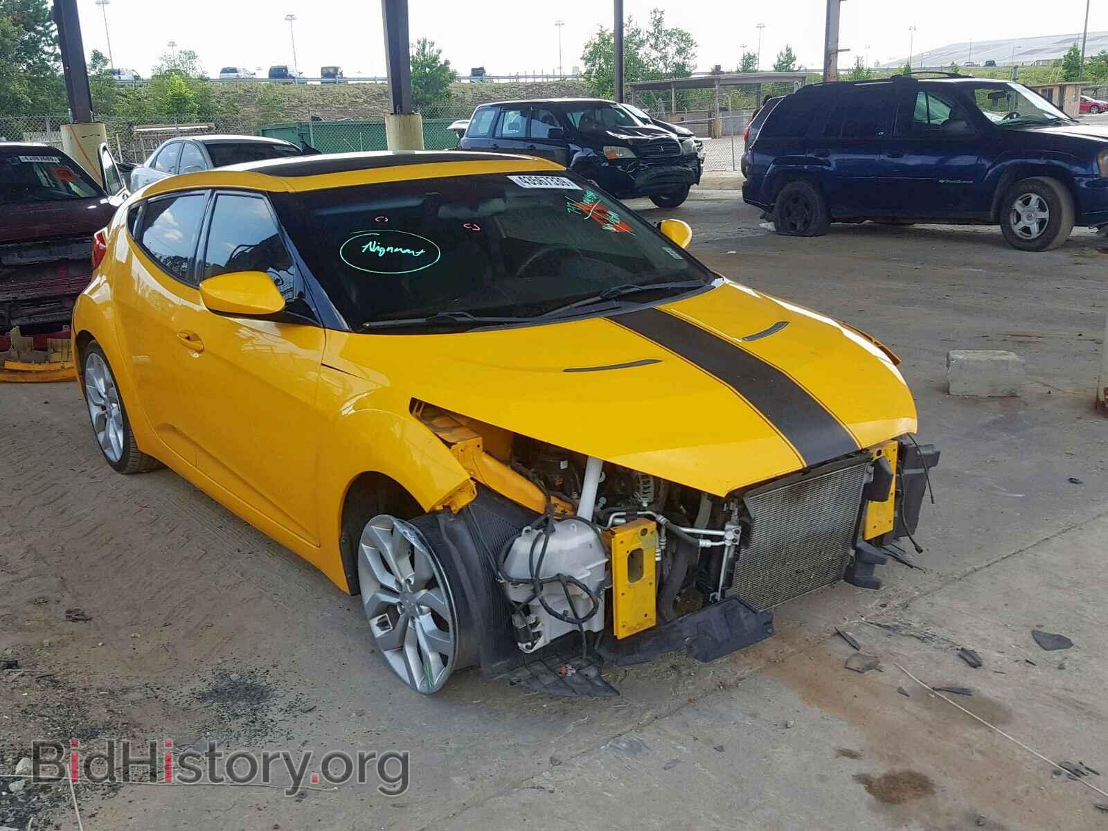 Photo KMHTC6AD5CU073933 - HYUNDAI VELOSTER 2012