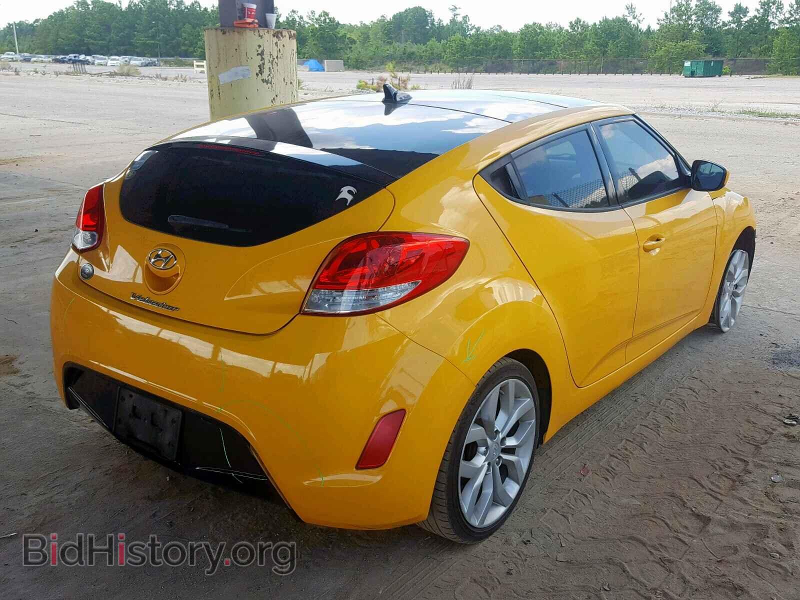 2012 HYUNDAI VELOSTER - VIN: KMHTC6AD5CU073933 - Фото 4