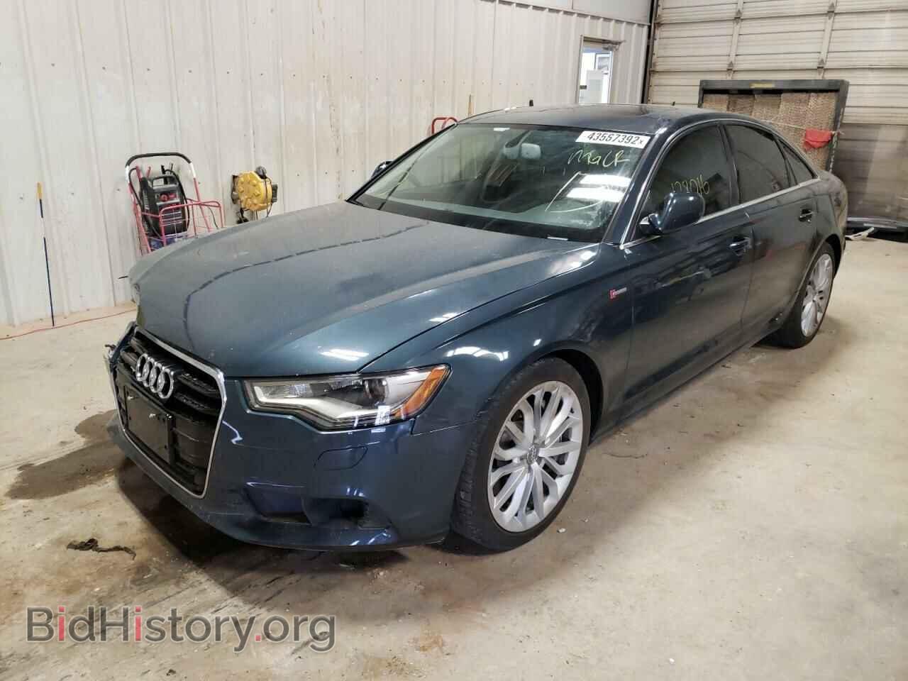 2012 AUDI A6 - VIN: WAUGGAFC6CN103879 - Фото 2
