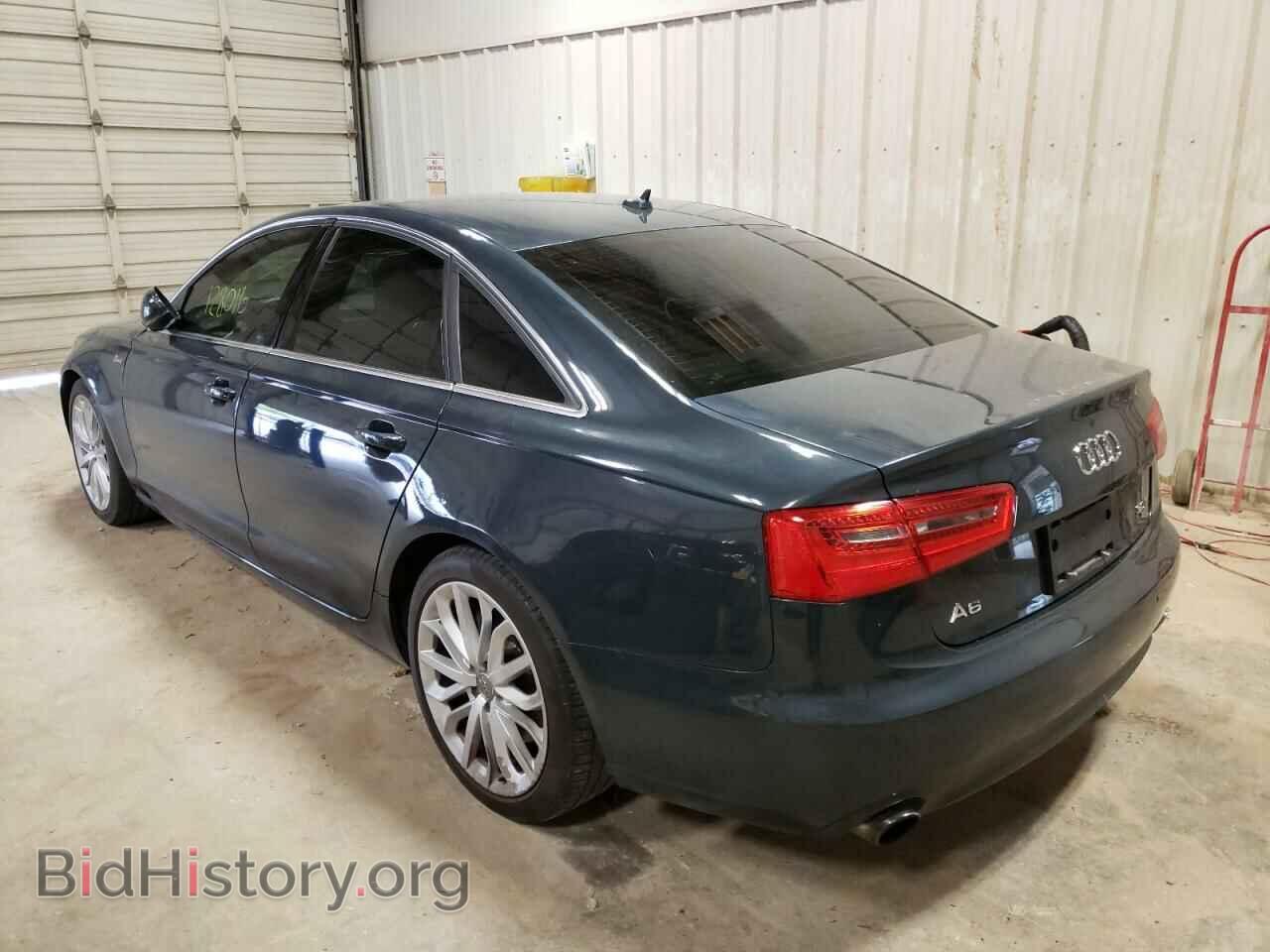2012 AUDI A6 - VIN: WAUGGAFC6CN103879 - Фото 3