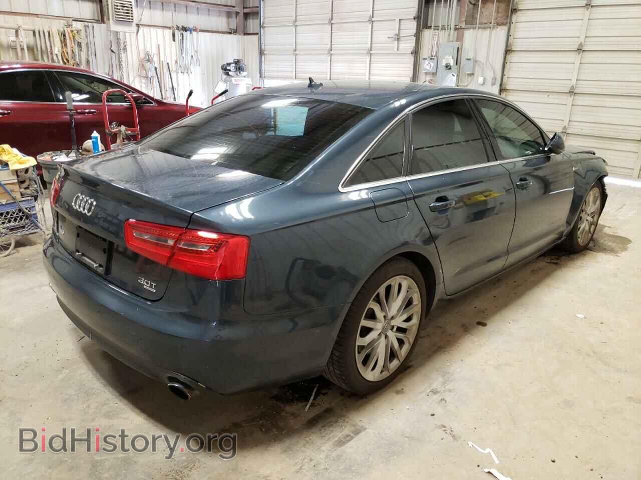 2012 AUDI A6 - VIN: WAUGGAFC6CN103879 - Фото 4