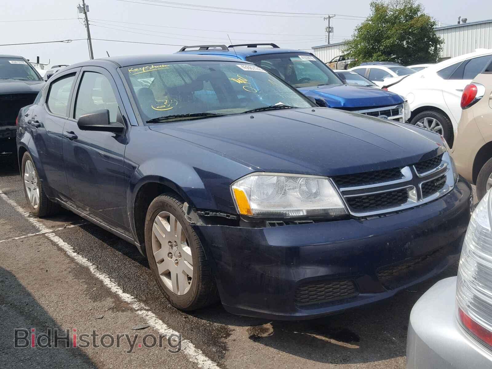 Фотография 1C3CDZAB7DN731303 - DODGE AVENGER 2013