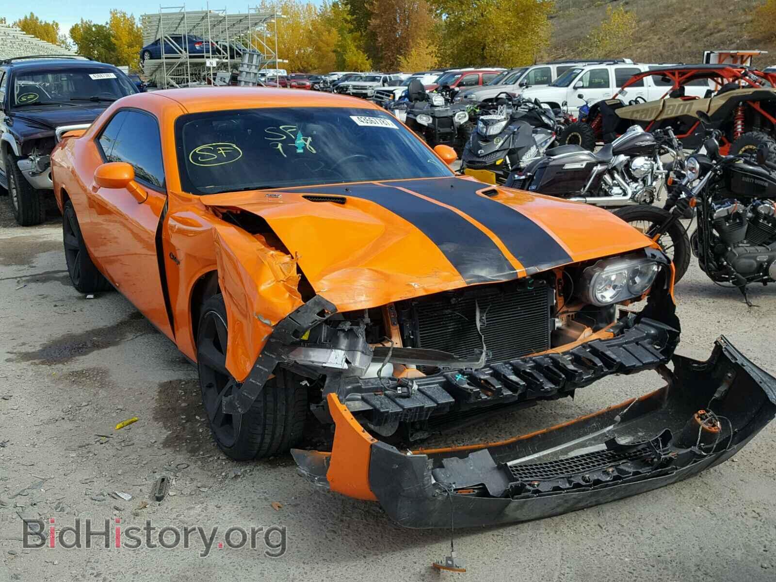 Photo 2C3CDYBT8CH127753 - DODGE CHALLENGER 2012