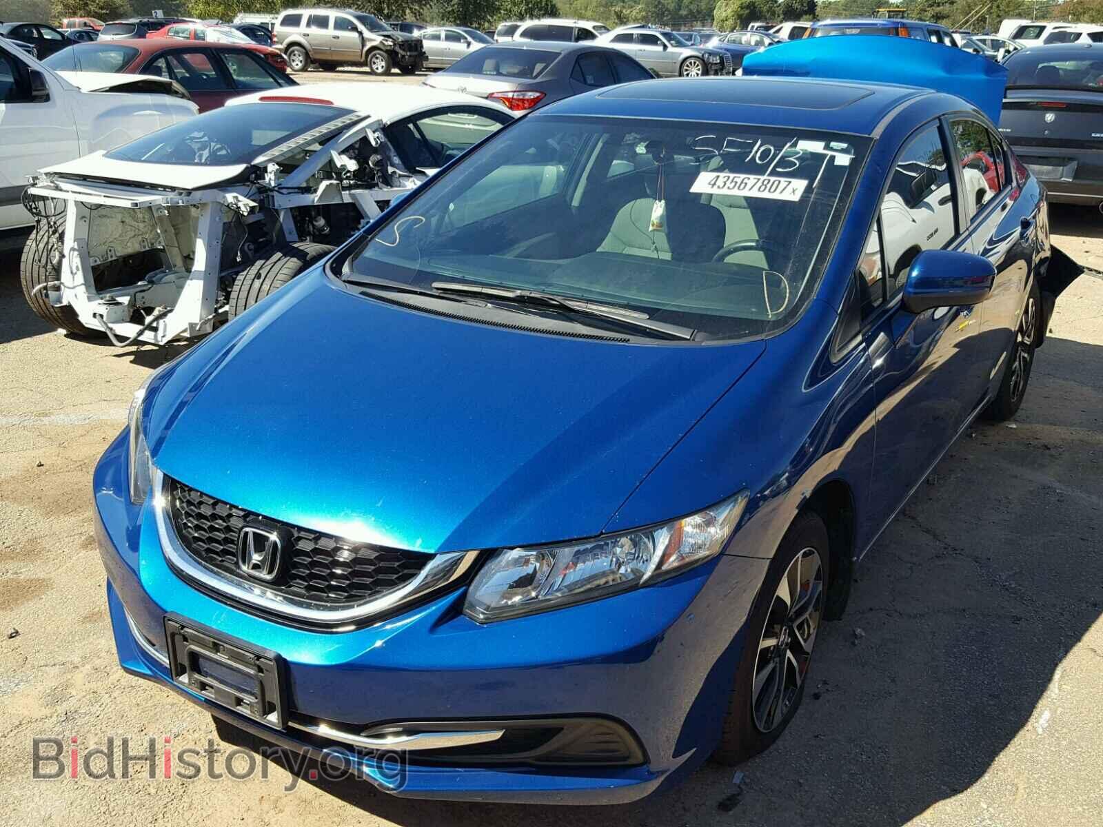 2014 HONDA CIVIC - VIN: 2HGFB2F82EH529290 - Фото 2