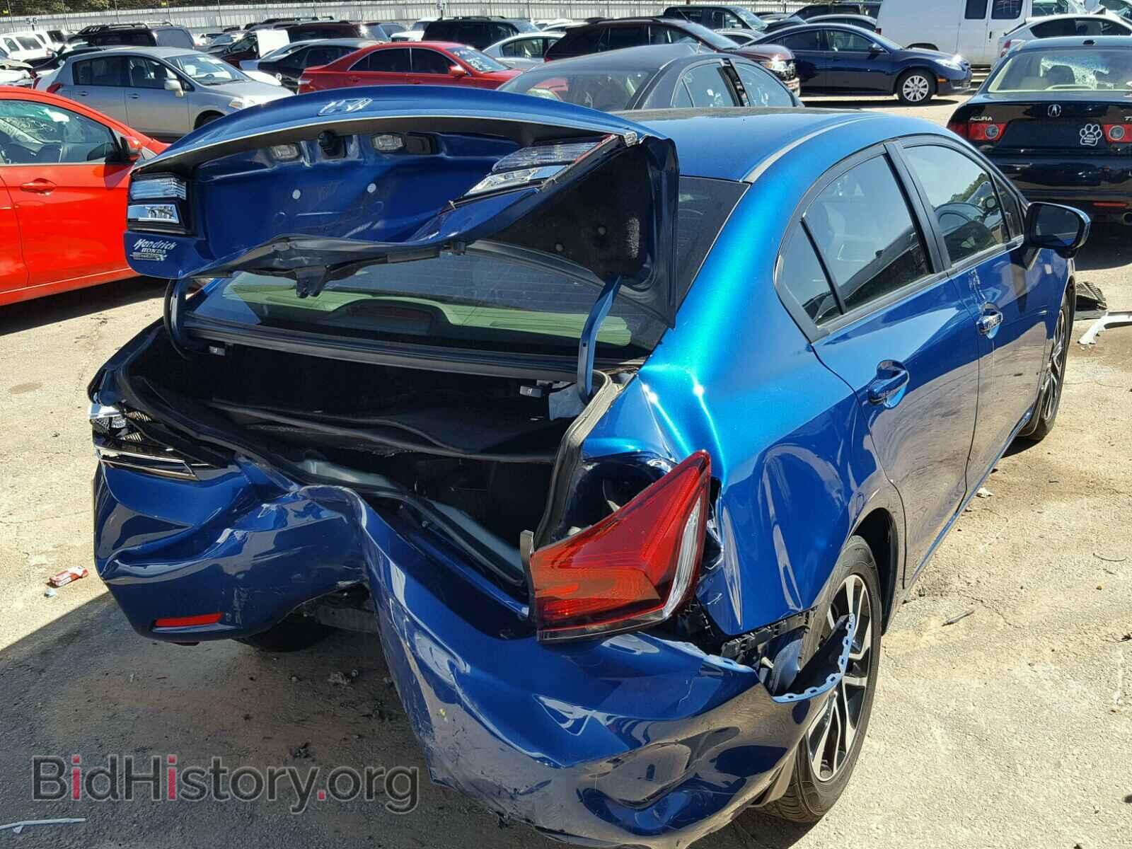 2014 HONDA CIVIC - VIN: 2HGFB2F82EH529290 - Фото 4