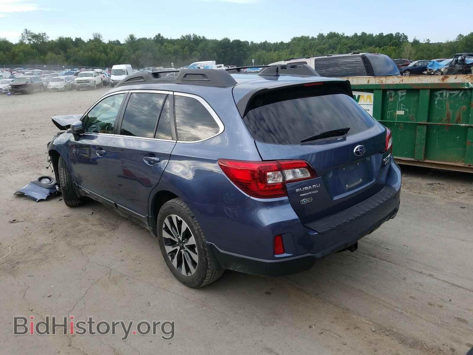 2016 SUBARU OUTBACK - VIN: 4S4BSAJC9G3265263 - Фото 3