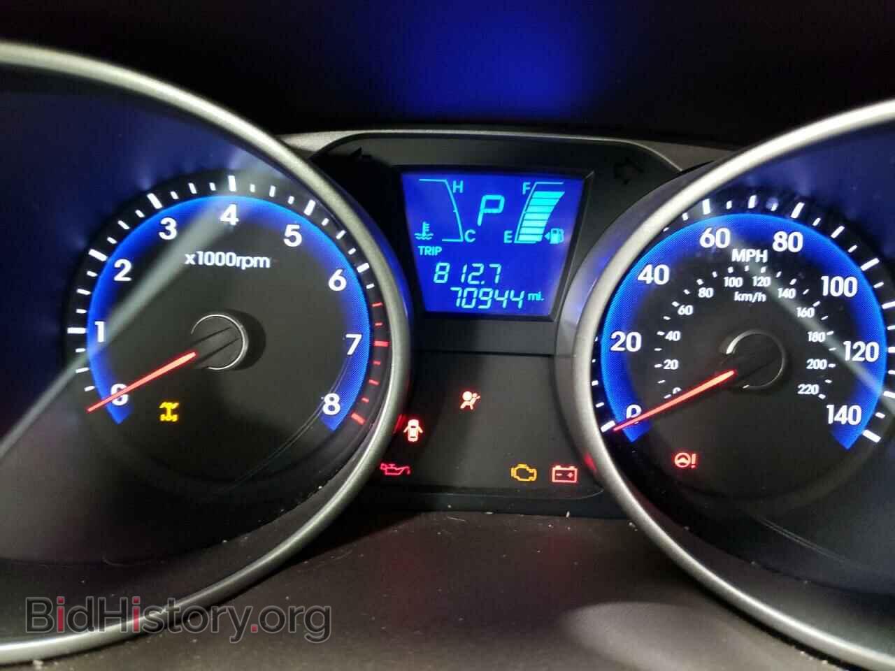 2014 HYUNDAI TUCSON - VIN: KM8JUCAG2EU928152 - Фото 9