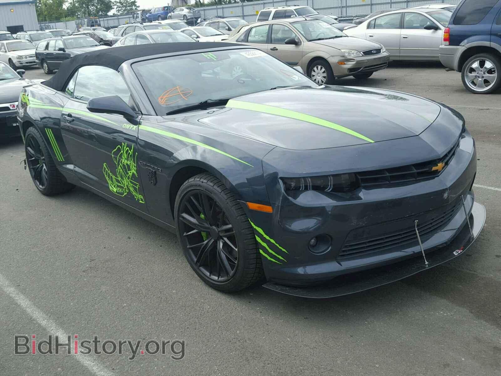 Фотография 2G1FB3D30E9269406 - CHEVROLET CAMARO 2014