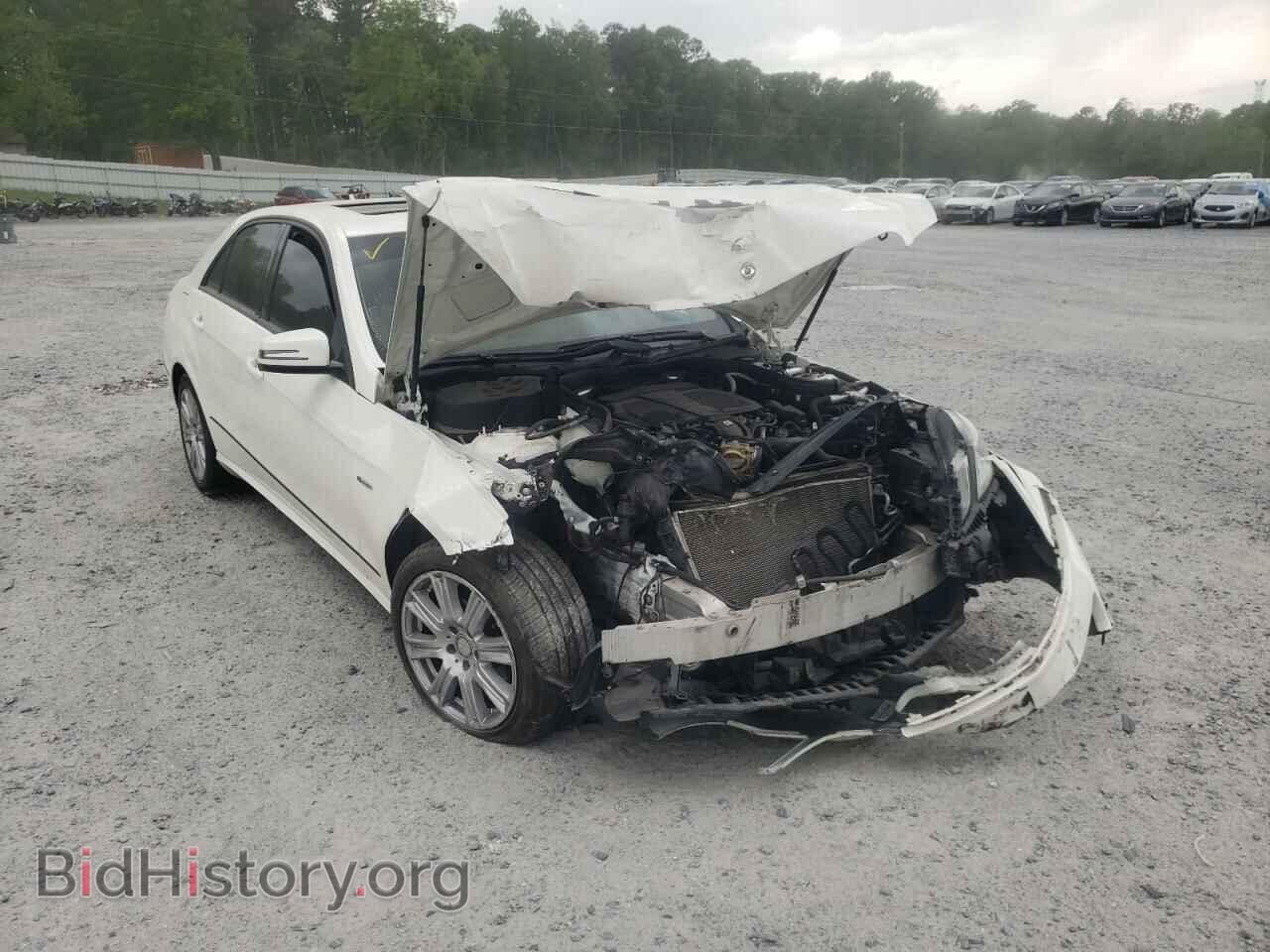 Photo WDDHF5KB9CA571438 - MERCEDES-BENZ E-CLASS 2012