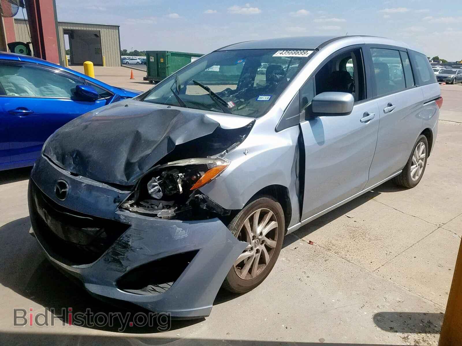 2012 MAZDA 5 - VIN: JM1CW2BL3C0136190 - Фото 2