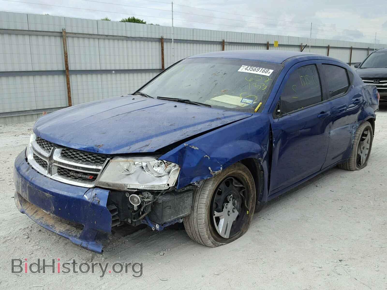 2013 DODGE AVENGER - VIN: 1C3CDZAB6DN632133 - Photo 2