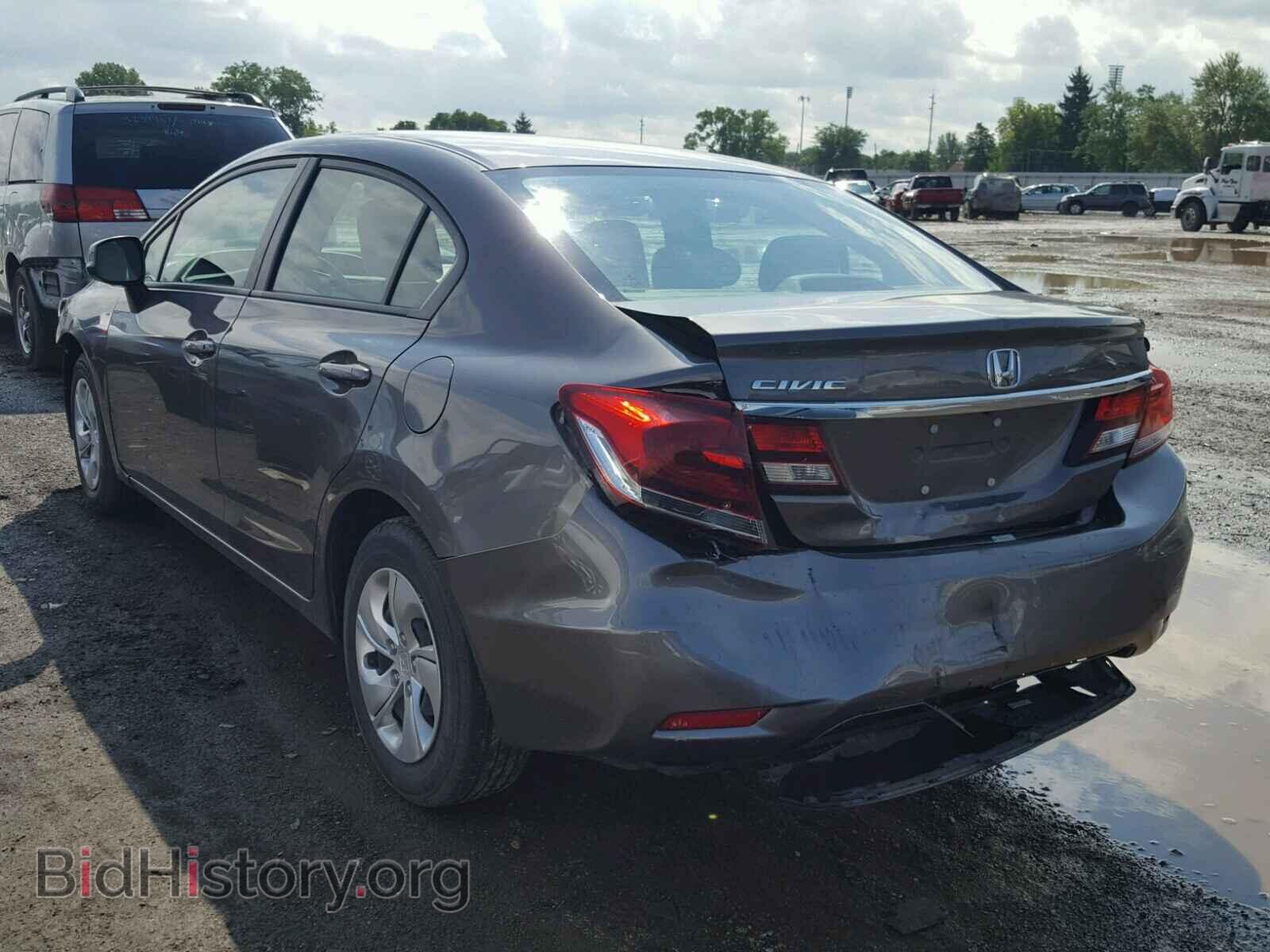 2013 HONDA CIVIC LX - VIN: 19XFB2F53DE006357 - Фото 3