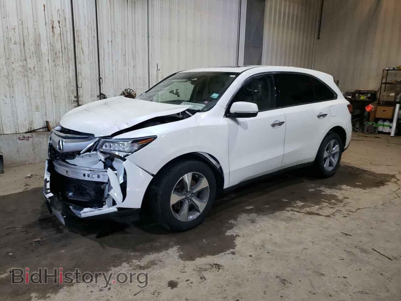 Фотография 5FRYD4H20GB033403 - ACURA MDX 2016