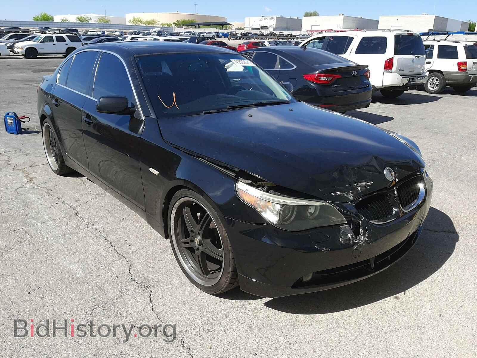 Фотография WBANE73587CM53232 - BMW 5 SERIES 2007