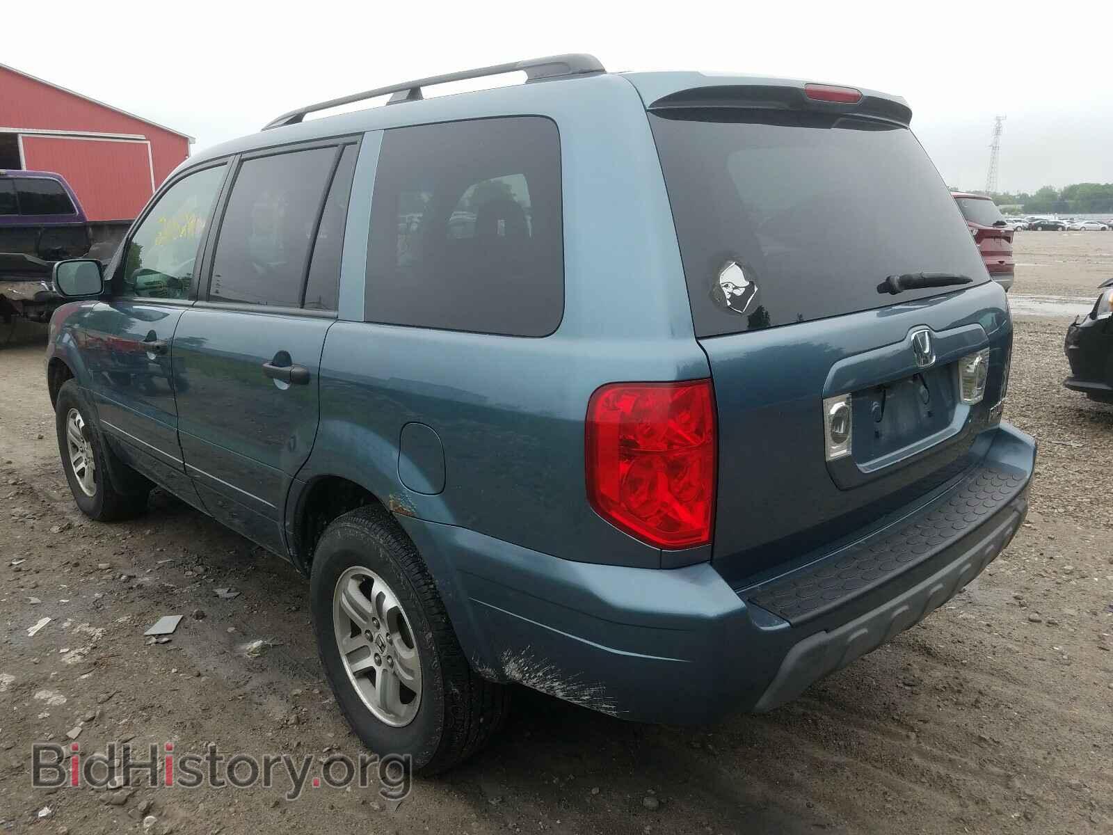 2005 HONDA PILOT - VIN: 2HKYF18575H000353 - Фото 3