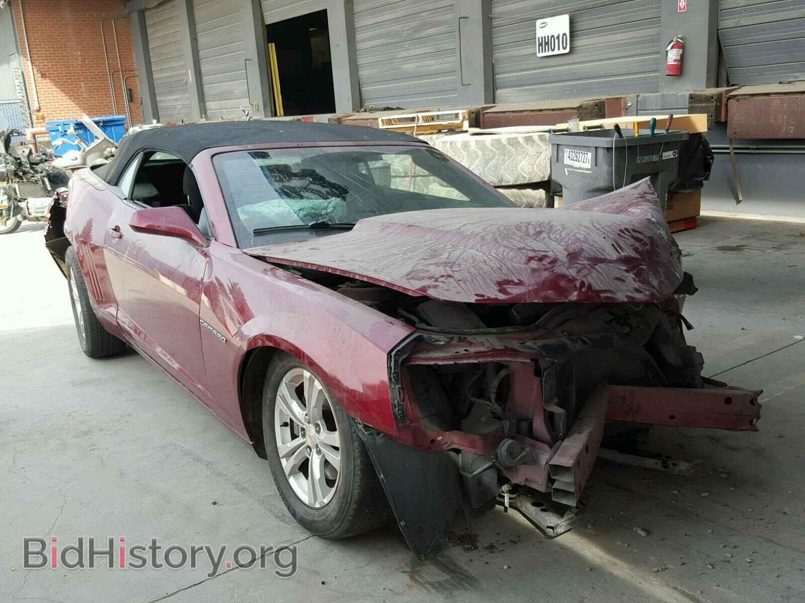Photo 2G1FB3DD3B9190252 - CHEVROLET CAMARO 2011