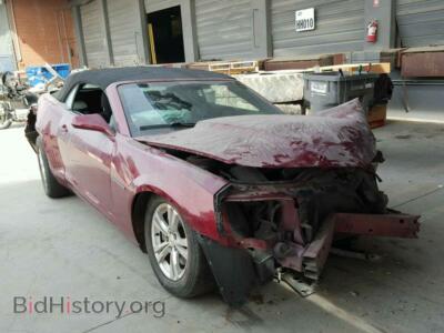 2011 Chevrolet CAMARO, темно-бордовый — VIN 2G1FB3DD3B9190252, Copart