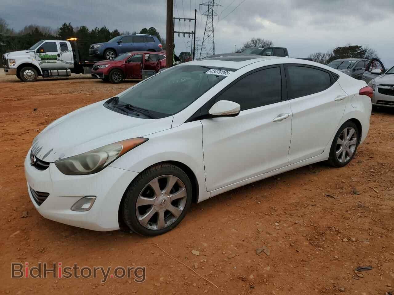Photo 5NPDH4AE8BH001253 - HYUNDAI ELANTRA 2011