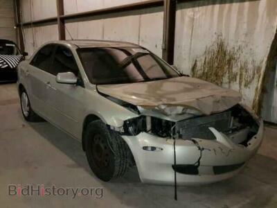 2005 Mazda 6 MAZDA6I, золотистый — VIN 1YVFP80C255M08115, Copart