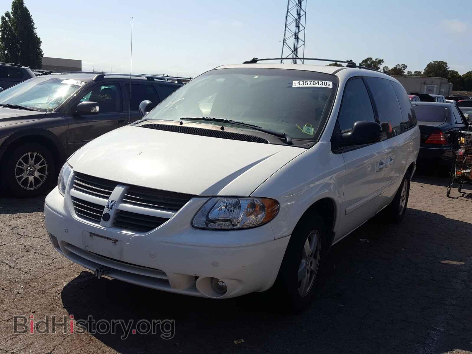 2005 DODGE CARAVAN - VIN: 2D8GP44LX5R380565 - Фото 2