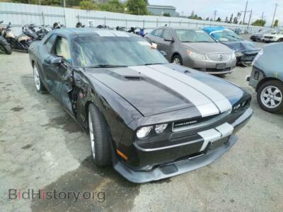 2012 Dodge CHALLENGER, black — VIN 2C3CDYCJ3CH118147, Copart