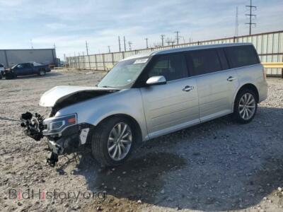 2013 Ford FLEX Flex Limit, silver — VIN 2FMGK5D88DBD03050, Copart