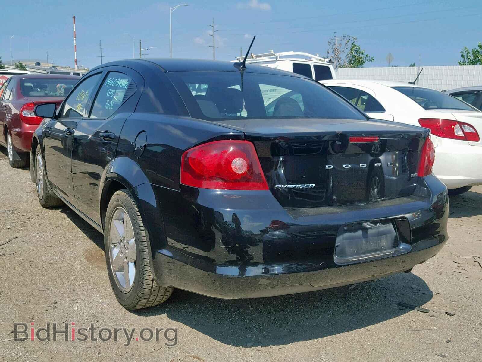 2013 DODGE AVENGER - VIN: 1C3CDZCBXDN626624 - Фото 3