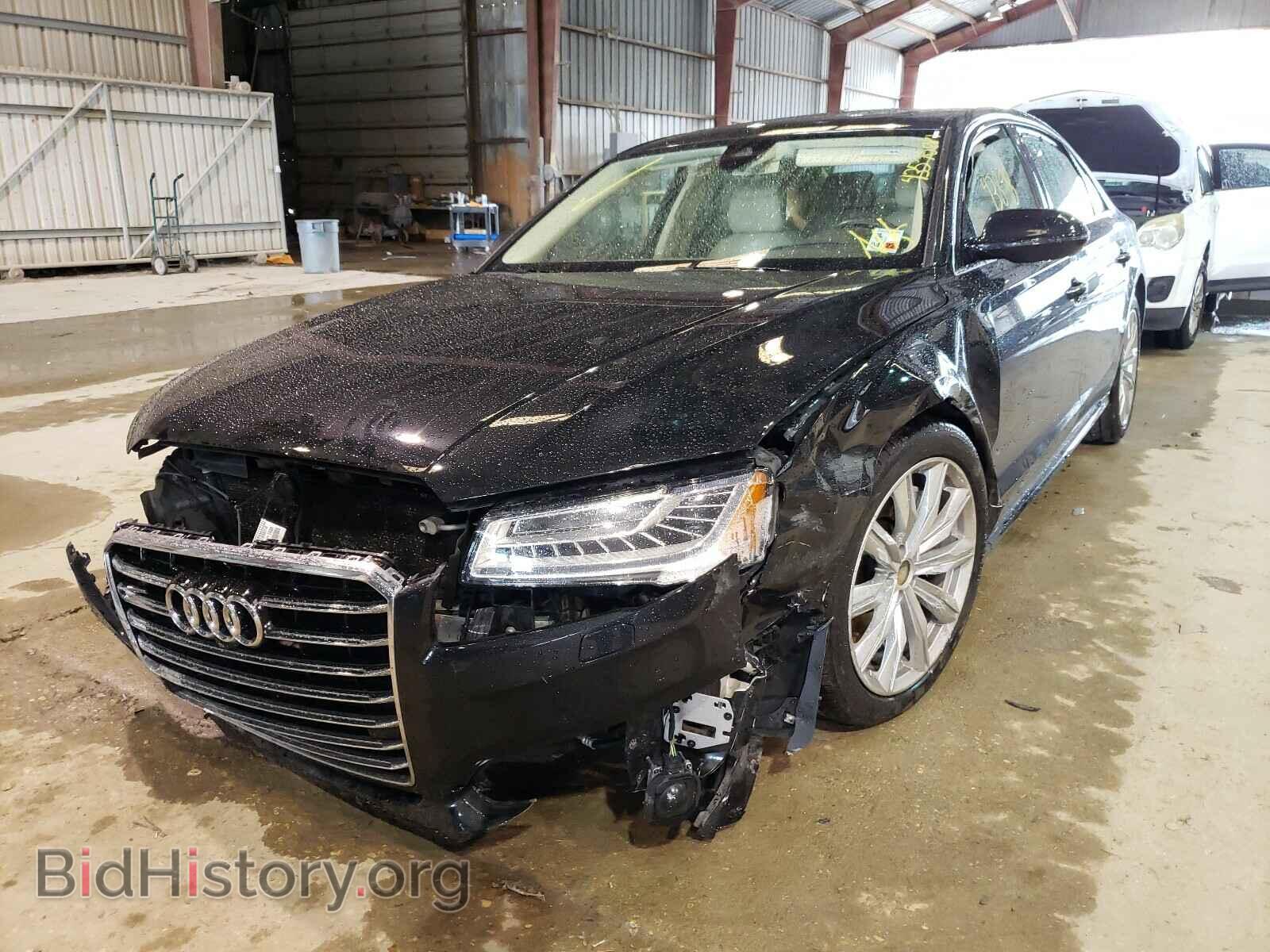2018 AUDI A8 - VIN: WAU44AFD9JN000277 - Фото 2