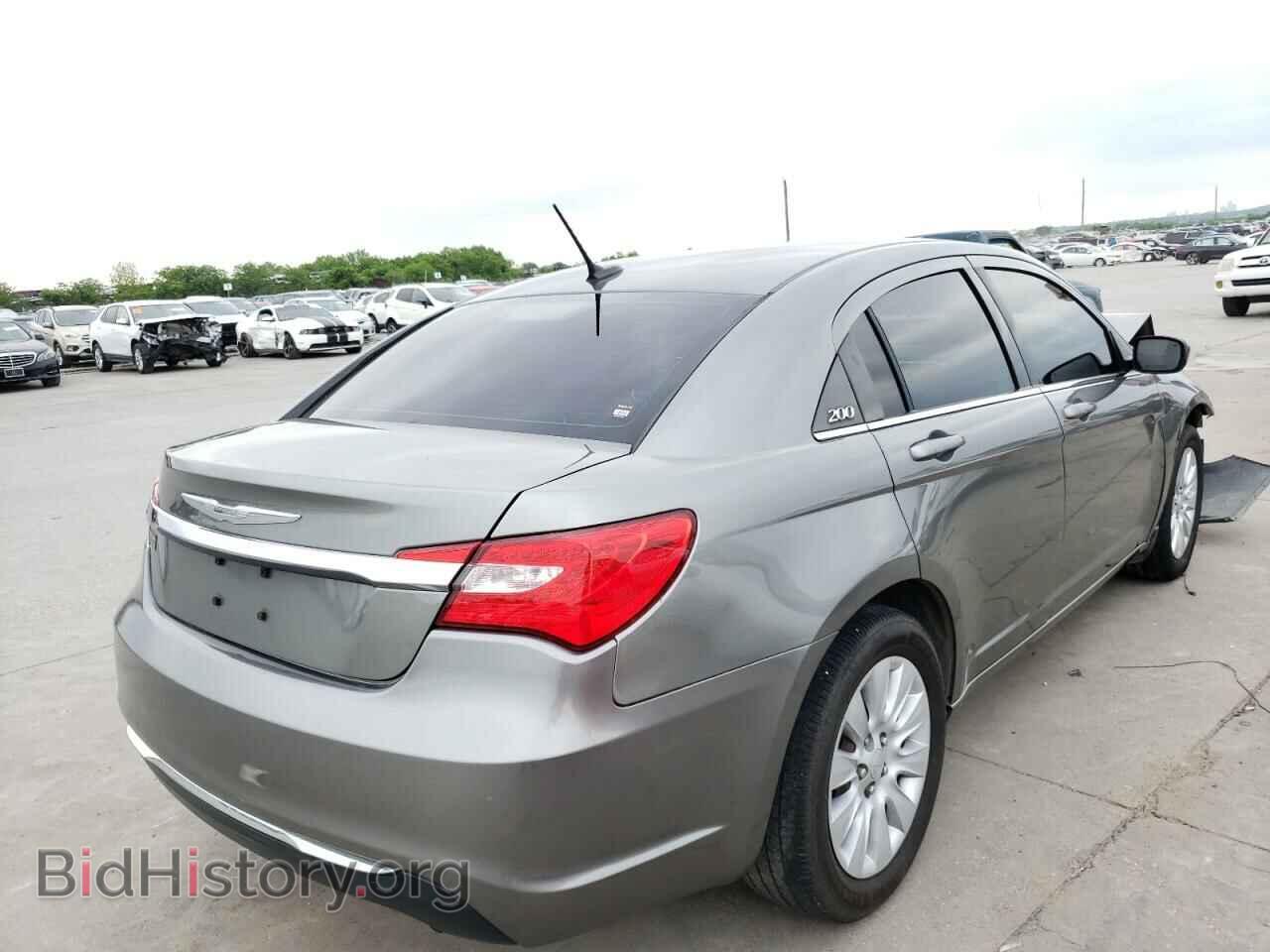 2012 CHRYSLER 200 - VIN: 1C3CCBAB1CN244610 - Фото 4