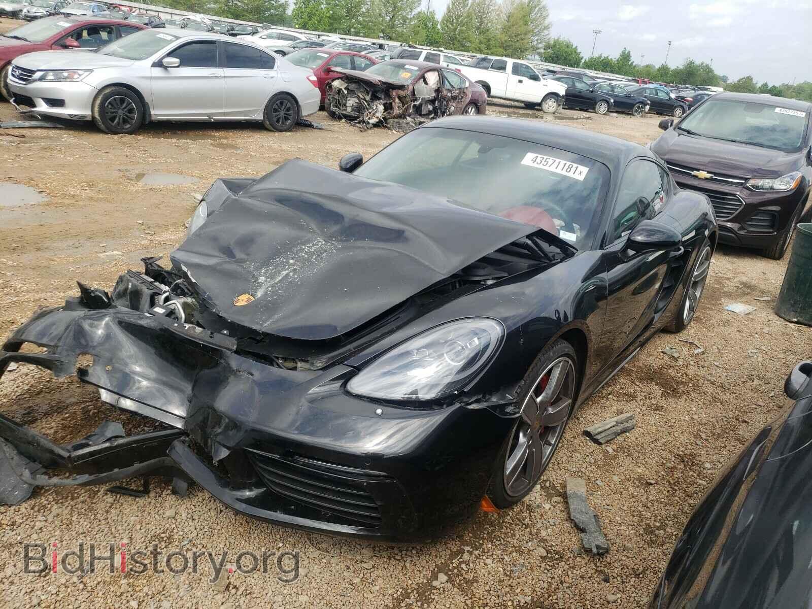2017 PORSCHE CAYMAN - VIN: WP0AB2A89HS285554 - Фото 2