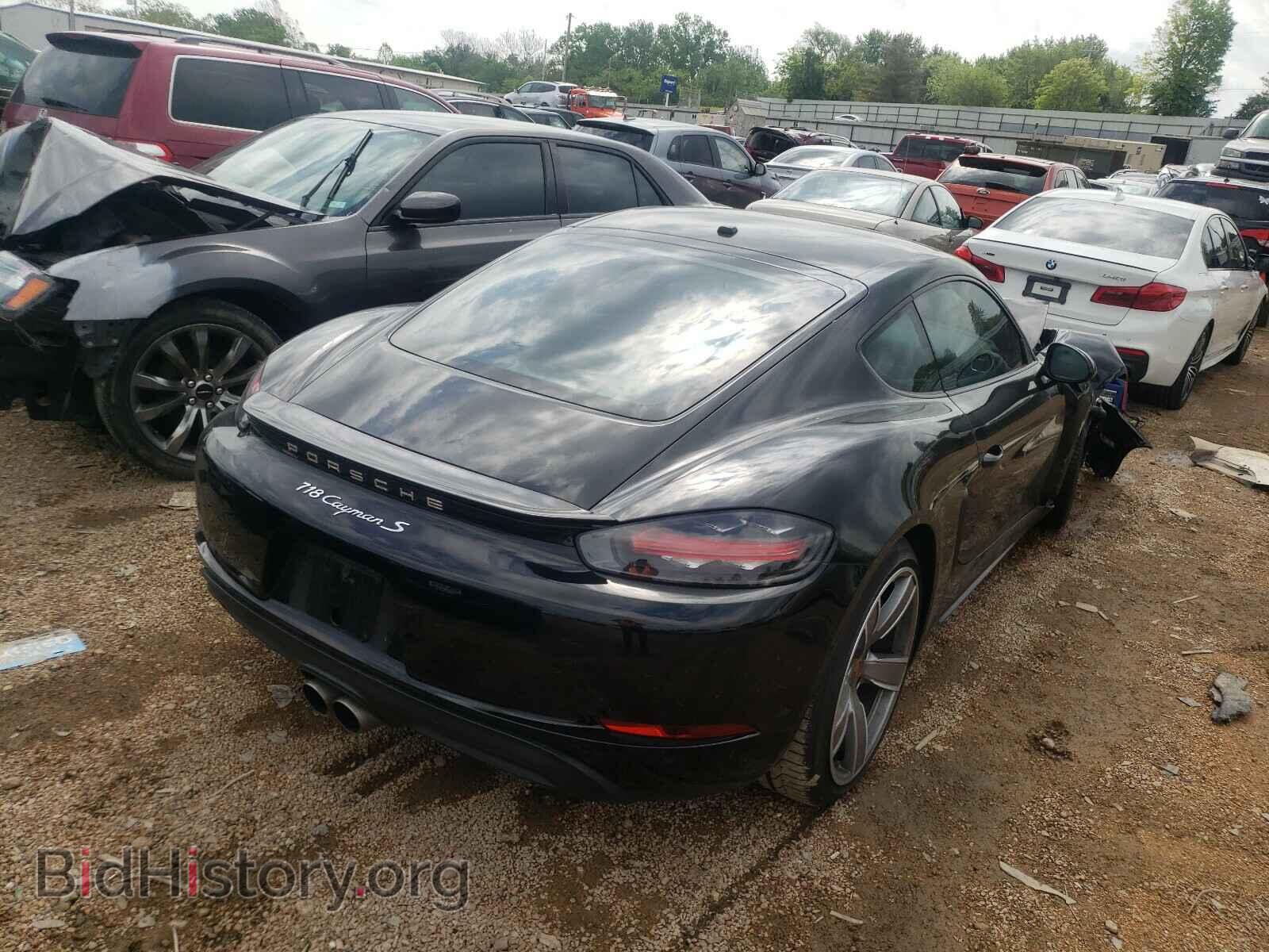 2017 PORSCHE CAYMAN - VIN: WP0AB2A89HS285554 - Фото 4
