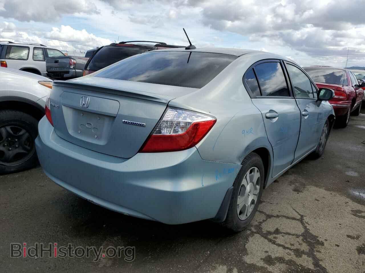 2012 HONDA CIVIC - VIN: JHMFB4F36CS003683 - Фото 3