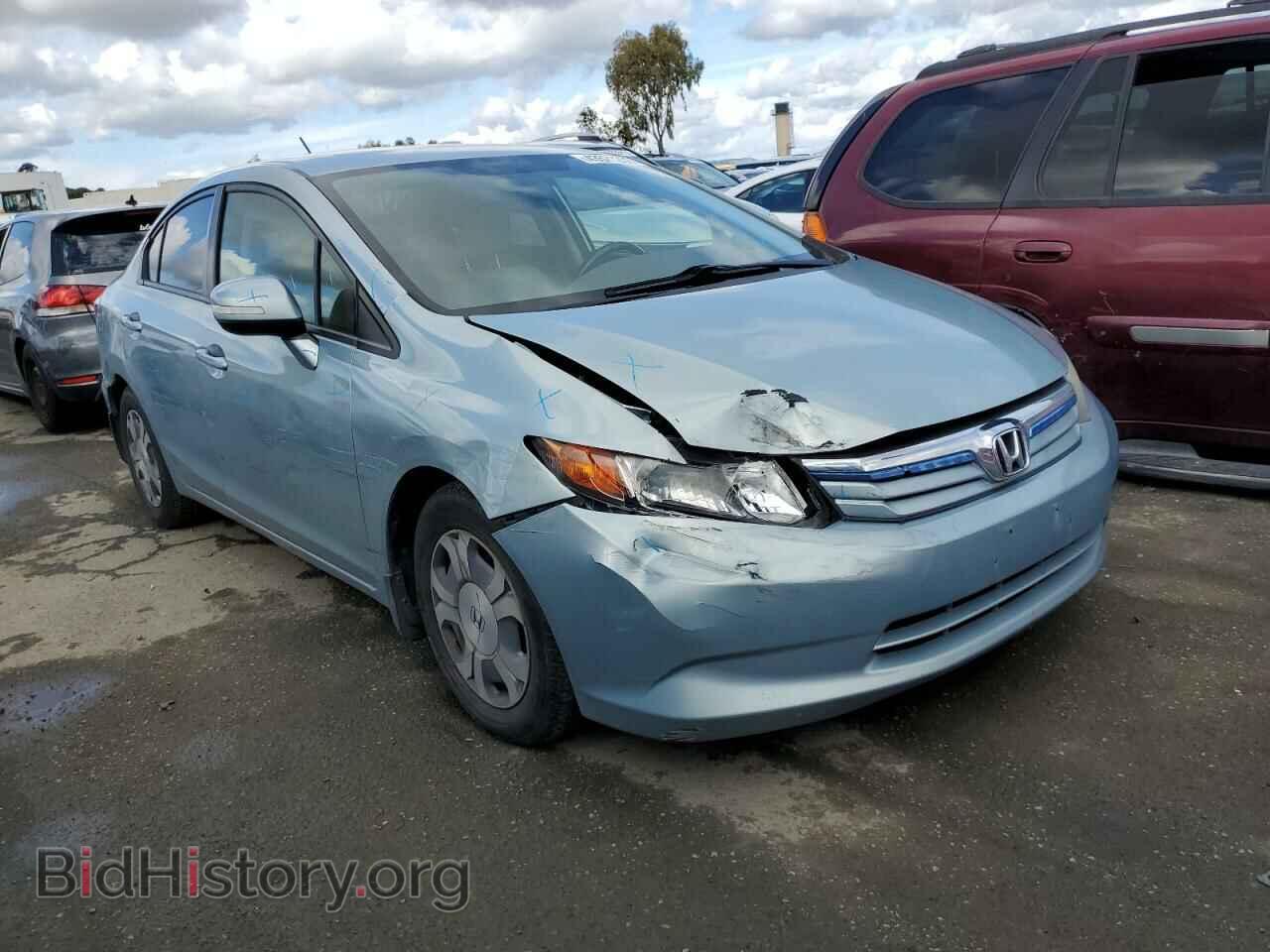 2012 HONDA CIVIC - VIN: JHMFB4F36CS003683 - Фото 4