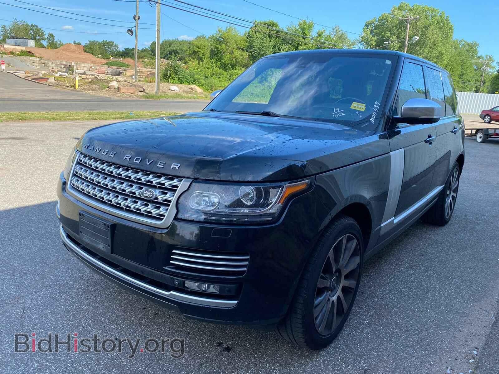 2014 LAND ROVER RANGEROVER - VIN: SALGV2EF4EA125134 - Фото 2