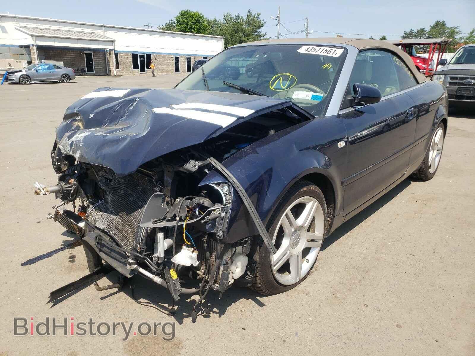 2008 AUDI A4 - VIN: WAUDF48H88K004098 - Фото 2