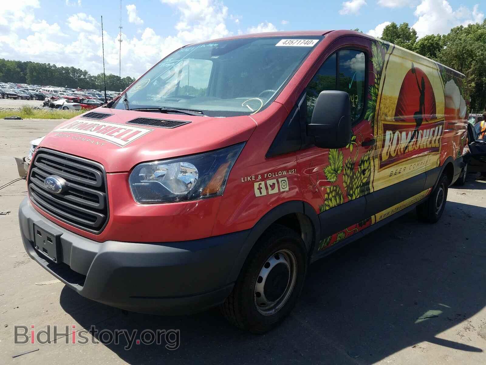 2017 FORD TRANSIT CO - VIN: 1FTYR2ZM9HKA21553 - Фото 2