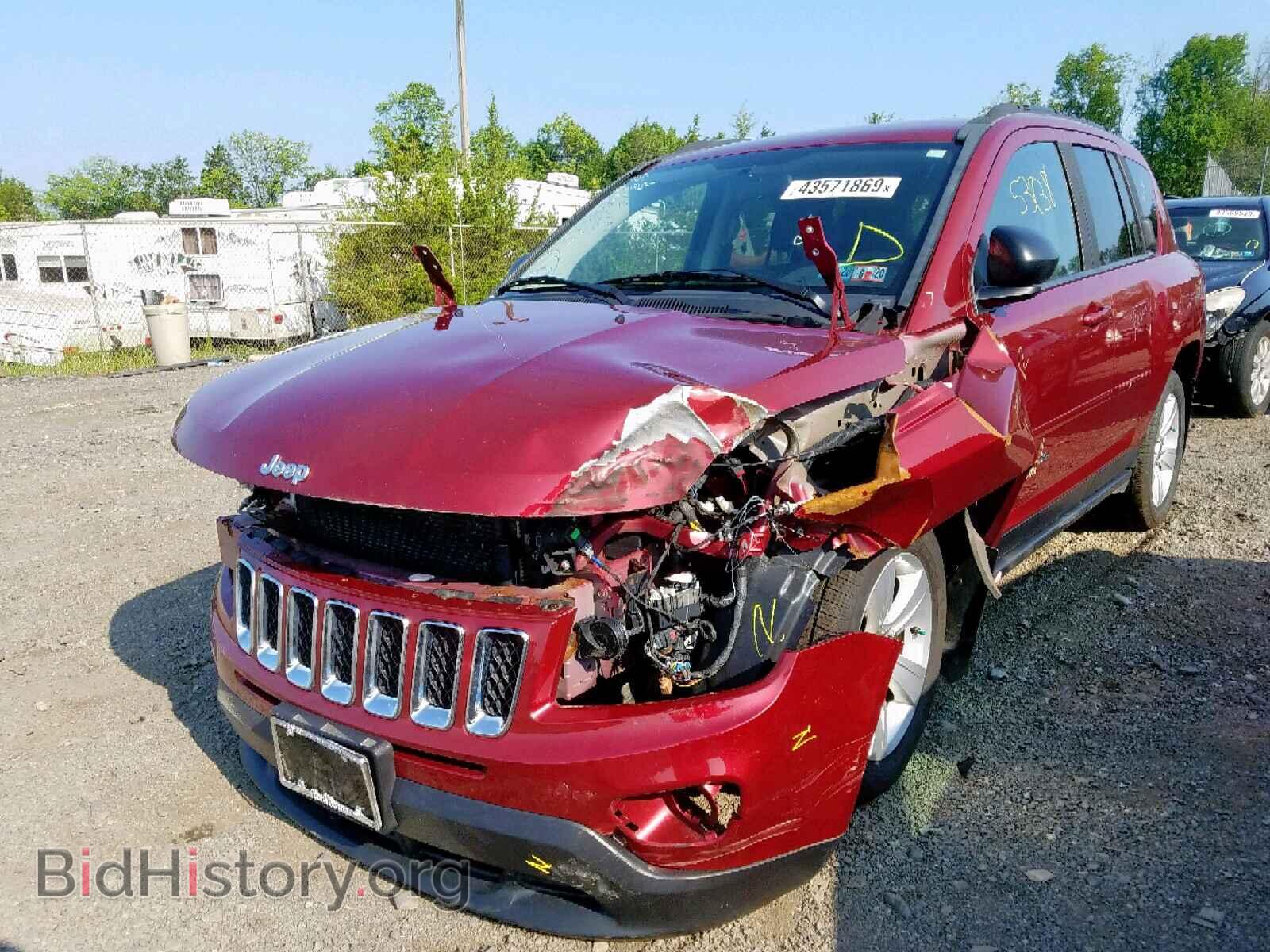 2012 JEEP COMPASS LA - VIN: 1C4NJDEB3CD577350 - Фото 2