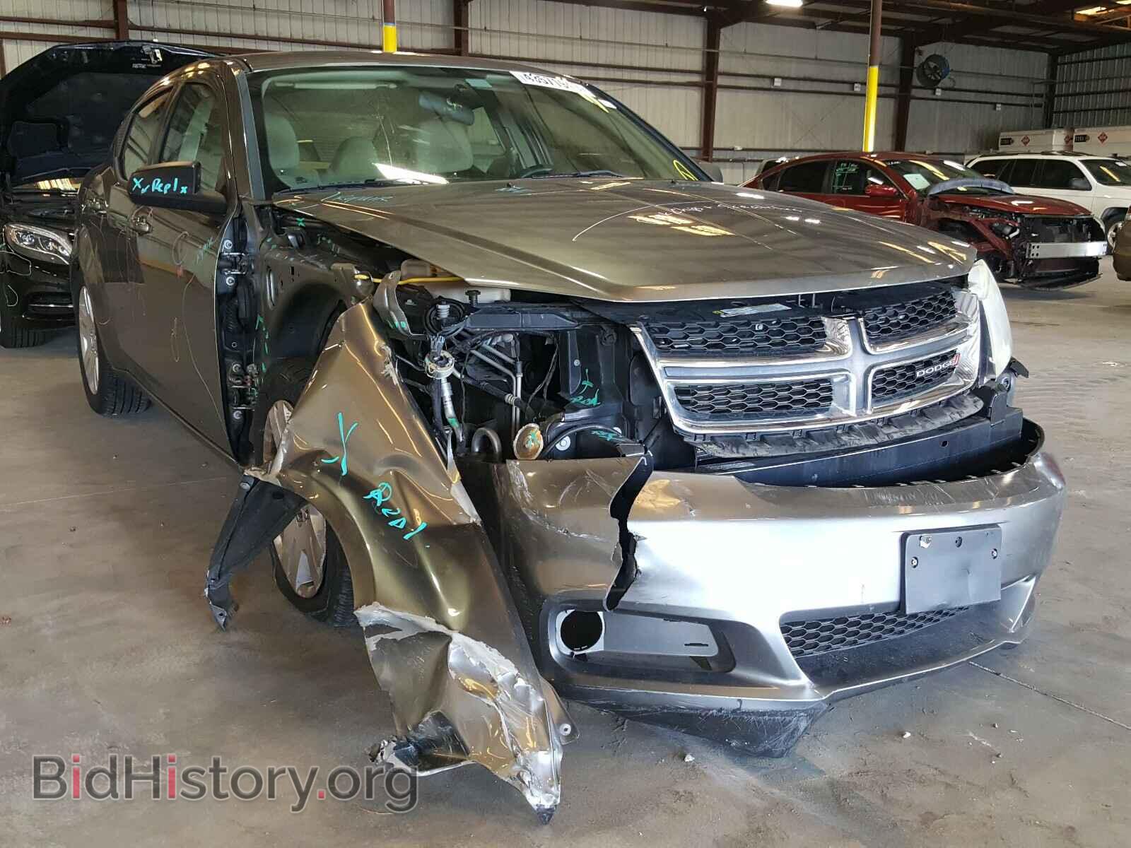 Photo 1C3CDZAB0DN628952 - DODGE AVENGER 2013