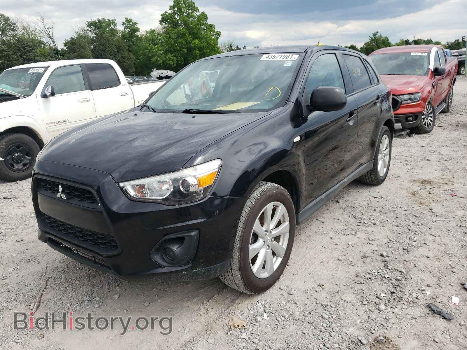 2013 MITSUBISHI OUTLANDER - VIN: 4A4AR3AU7DE010135 - Фото 2