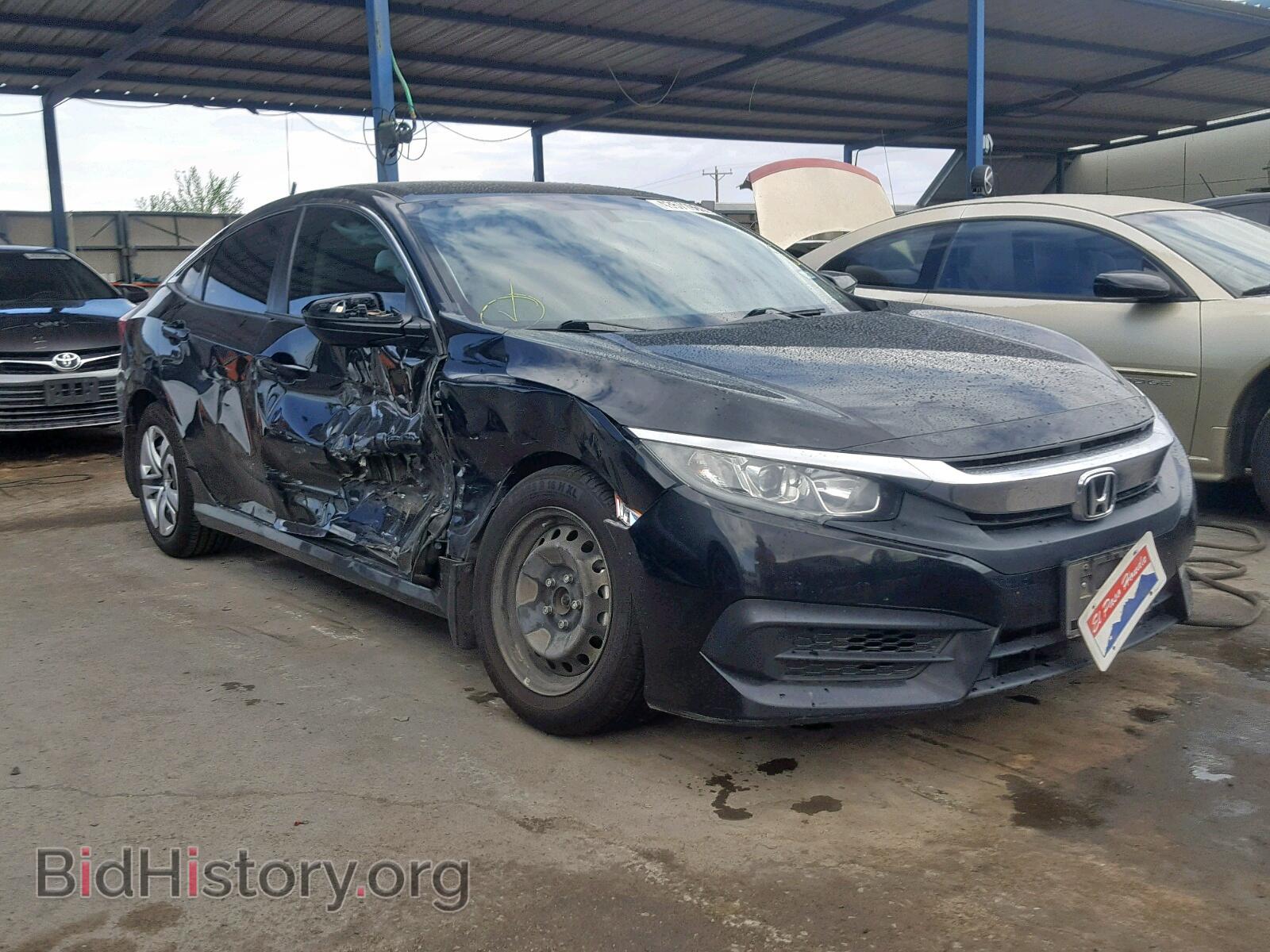 Photo 19XFC2F59GE010480 - HONDA CIVIC LX 2016