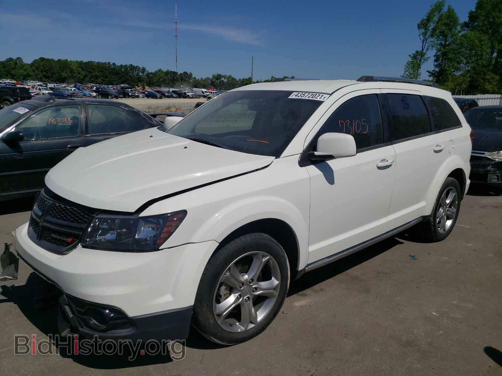 2017 DODGE JOURNEY - VIN: 3C4PDDGG3HT541023 - Фото 2