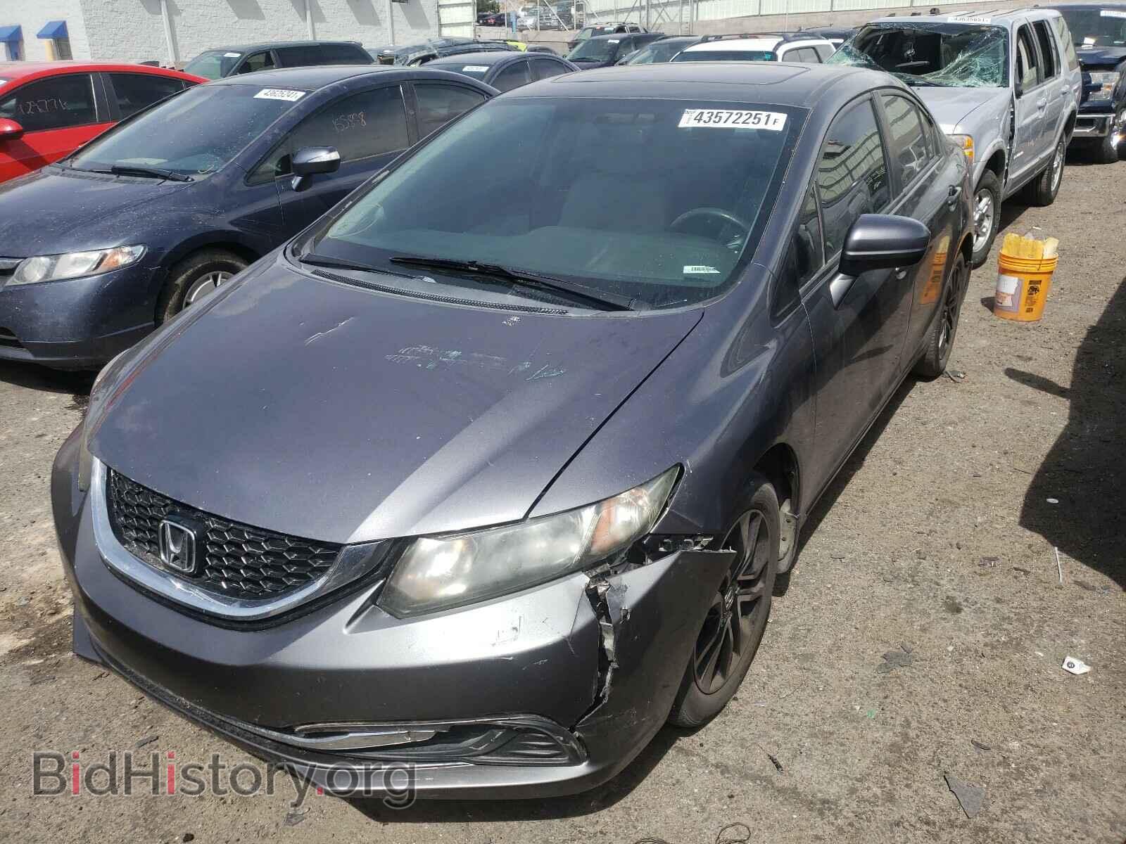 2014 HONDA CIVIC - VIN: 19XFB2F81EE006854 - Фото 2