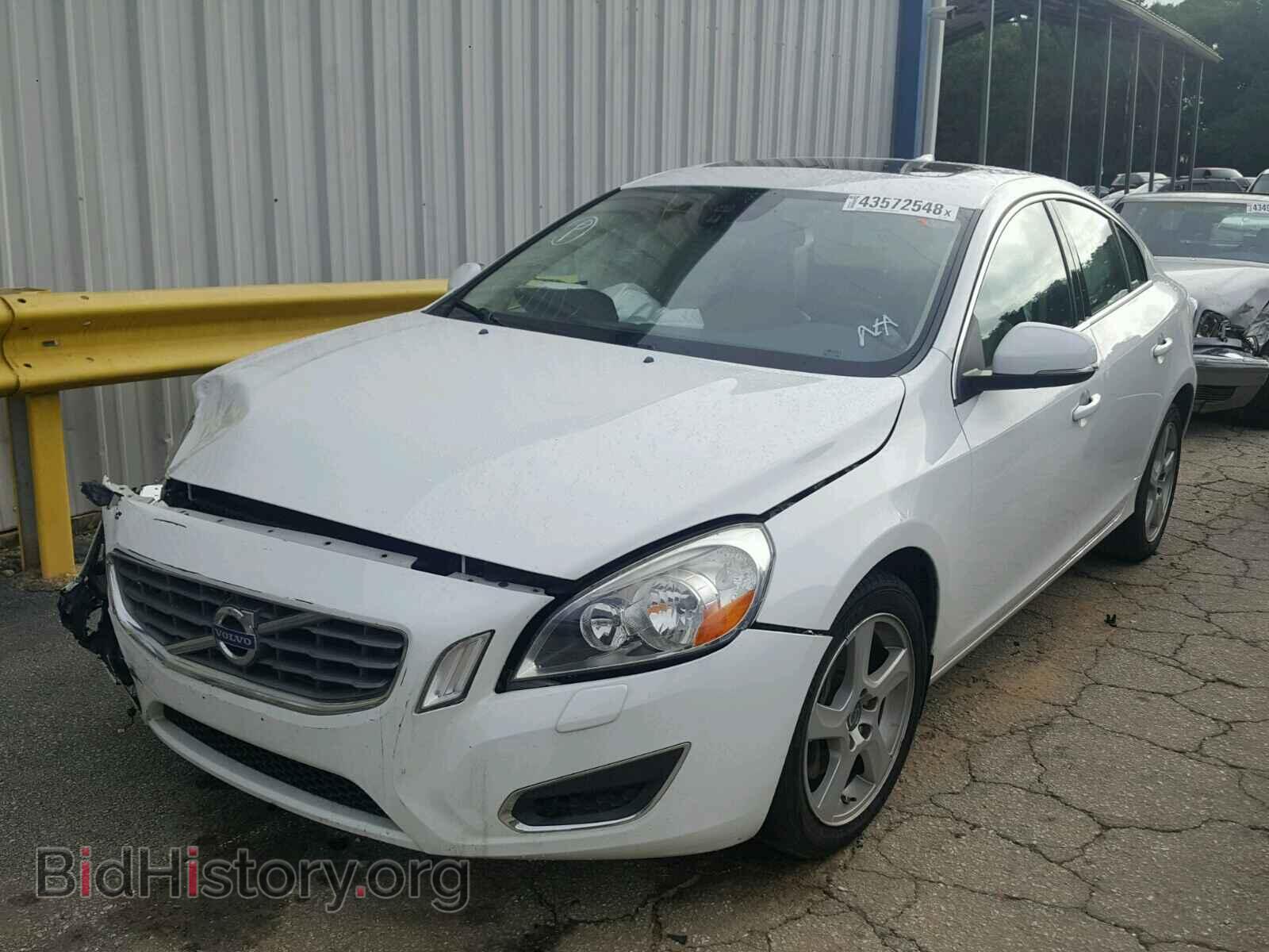 2012 VOLVO S60 - VIN: YV1622FS8C2129521 - Фото 2