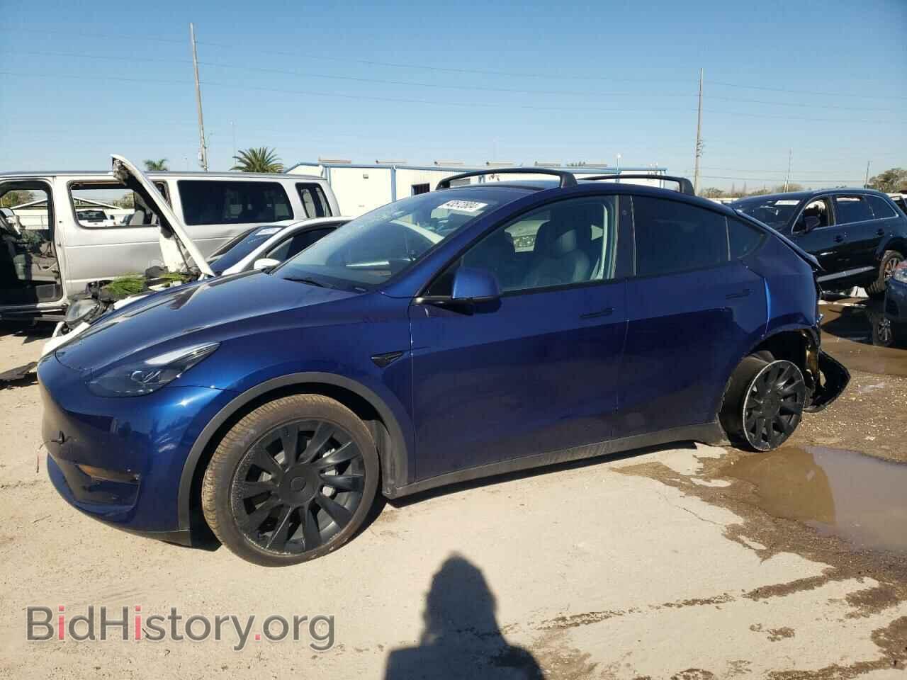 Фотография 7SAYGAEE8PF666174 - TESLA MODEL Y 2023
