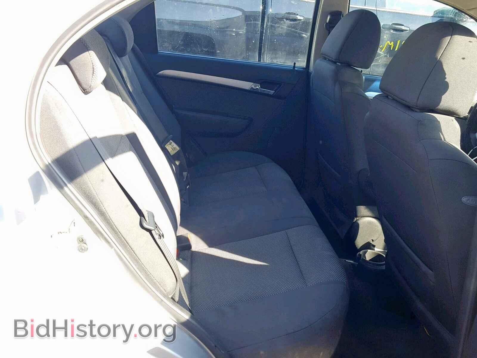 2011 CHEVROLET AVEO - VIN: KL1TD5DE0BB194502 - Фото 6